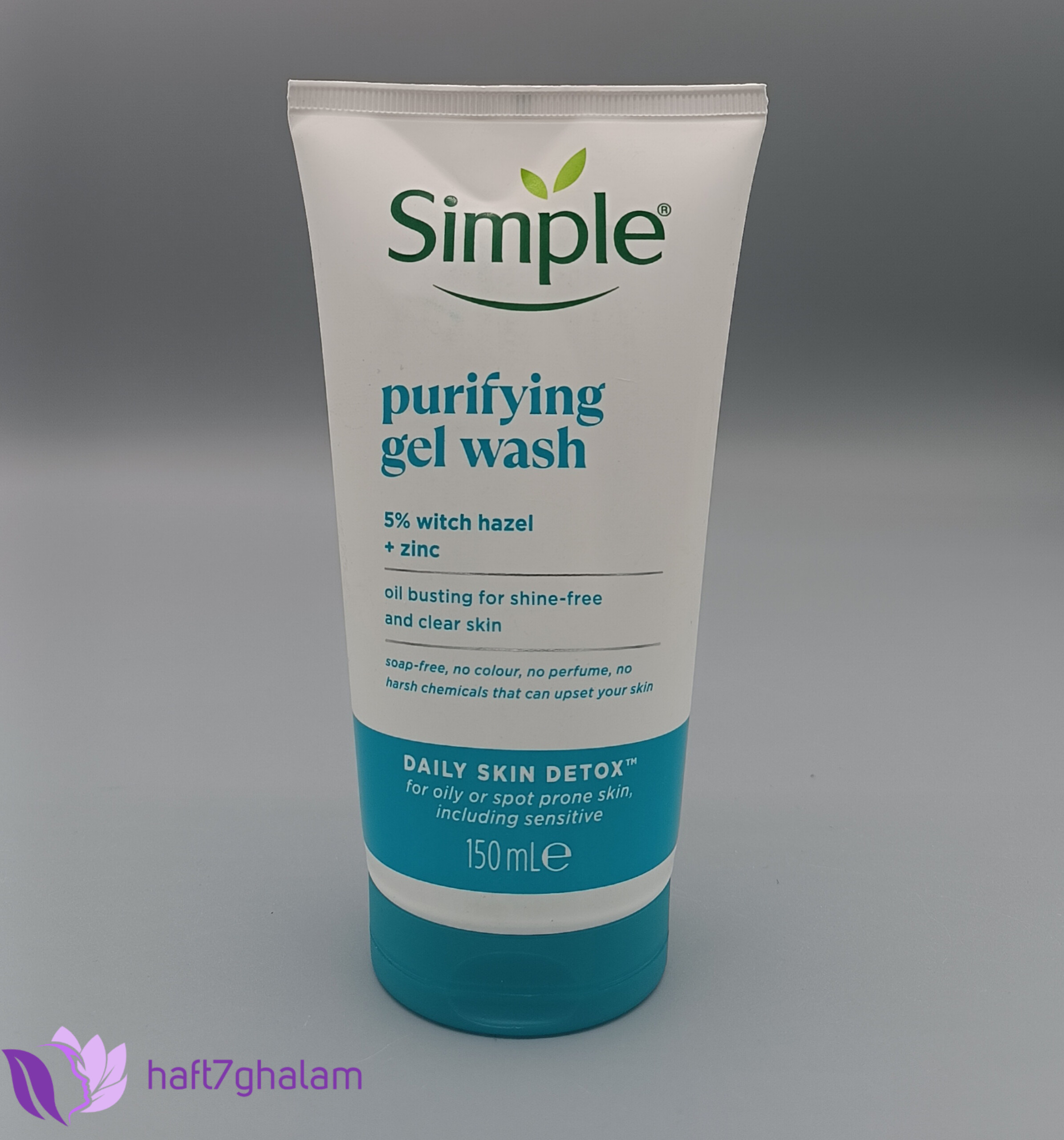 ژل شست و شوی صورت 150 میل سیمپلsimple