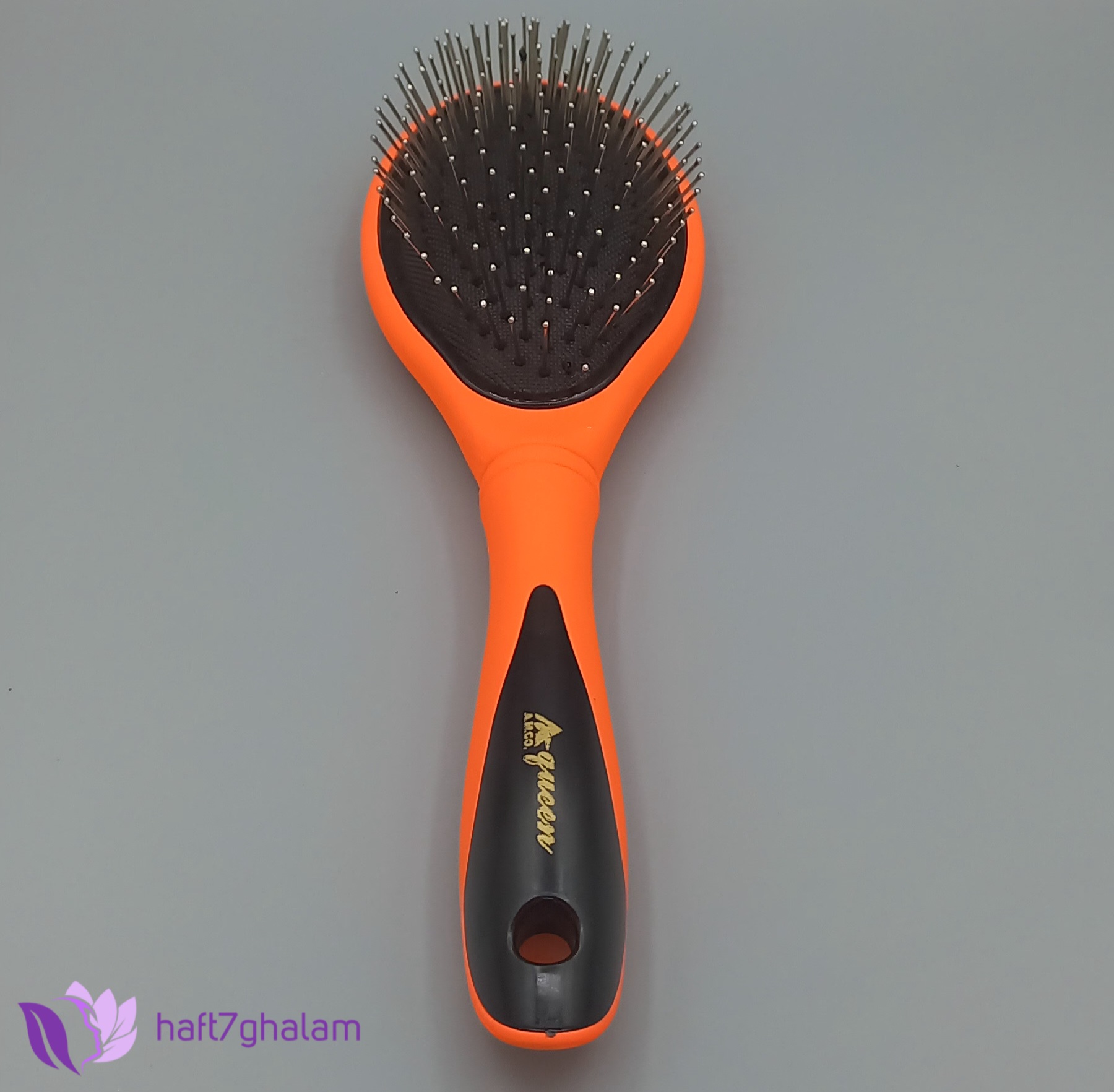 برس مو  کویین رنگ نارنجی