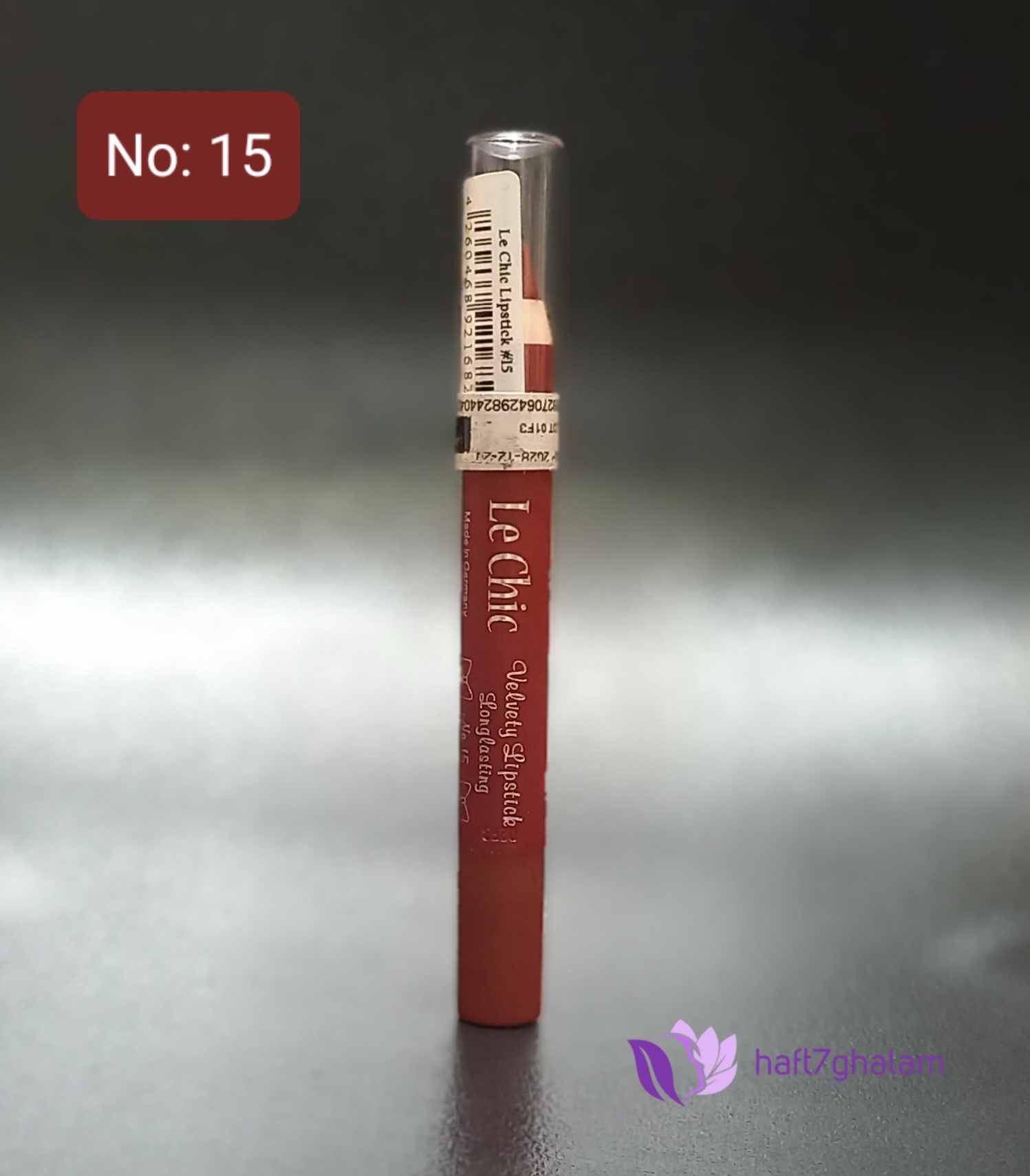 رژلب مدادی لچیک شماره ۱۵