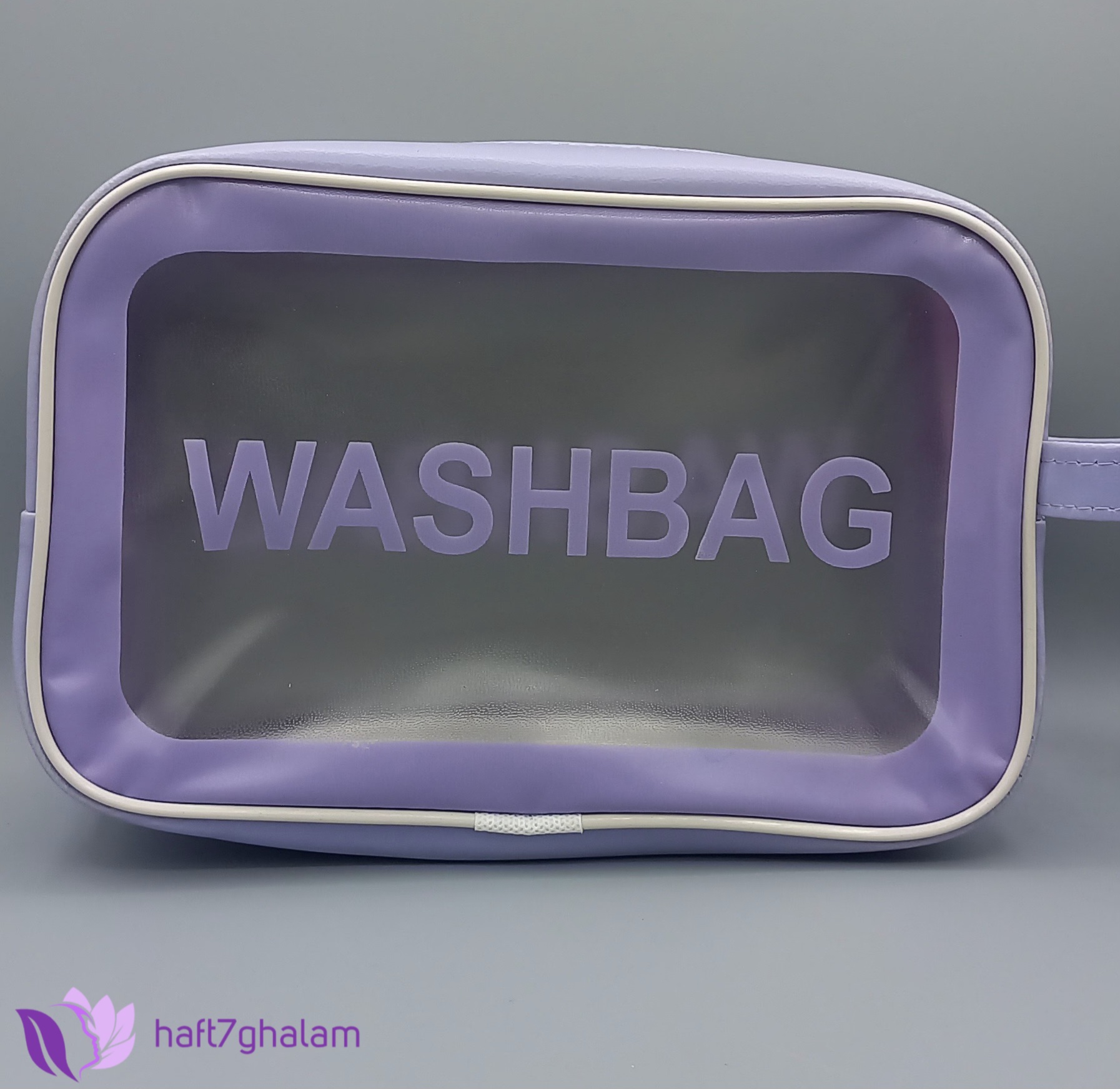 کیف آرایشی مدل واشبگ  متوسط بنفش