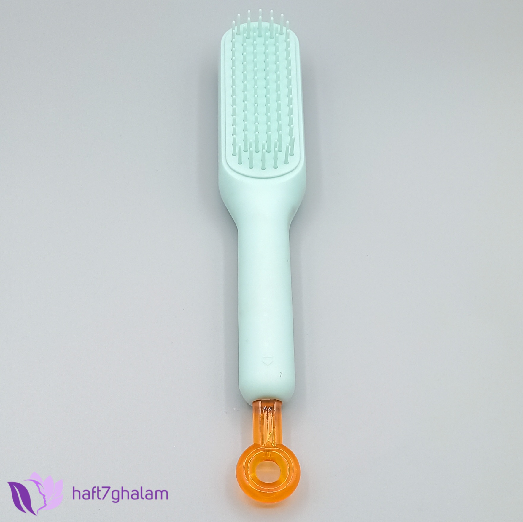 برس مو  جادویی رنگ سبز آبی