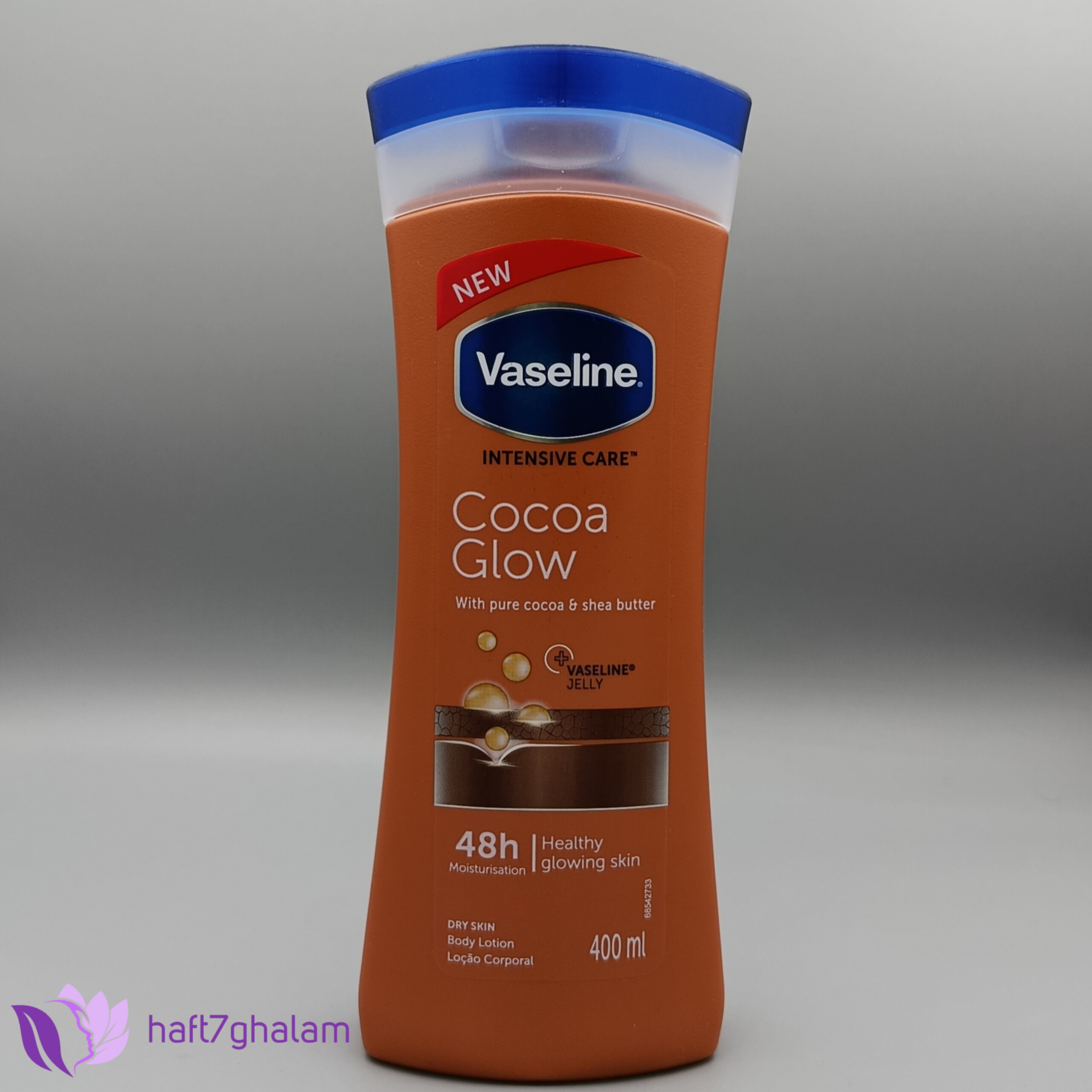 لوسیون بدن وازلین کاکائو vaseline ۴۰۰ml