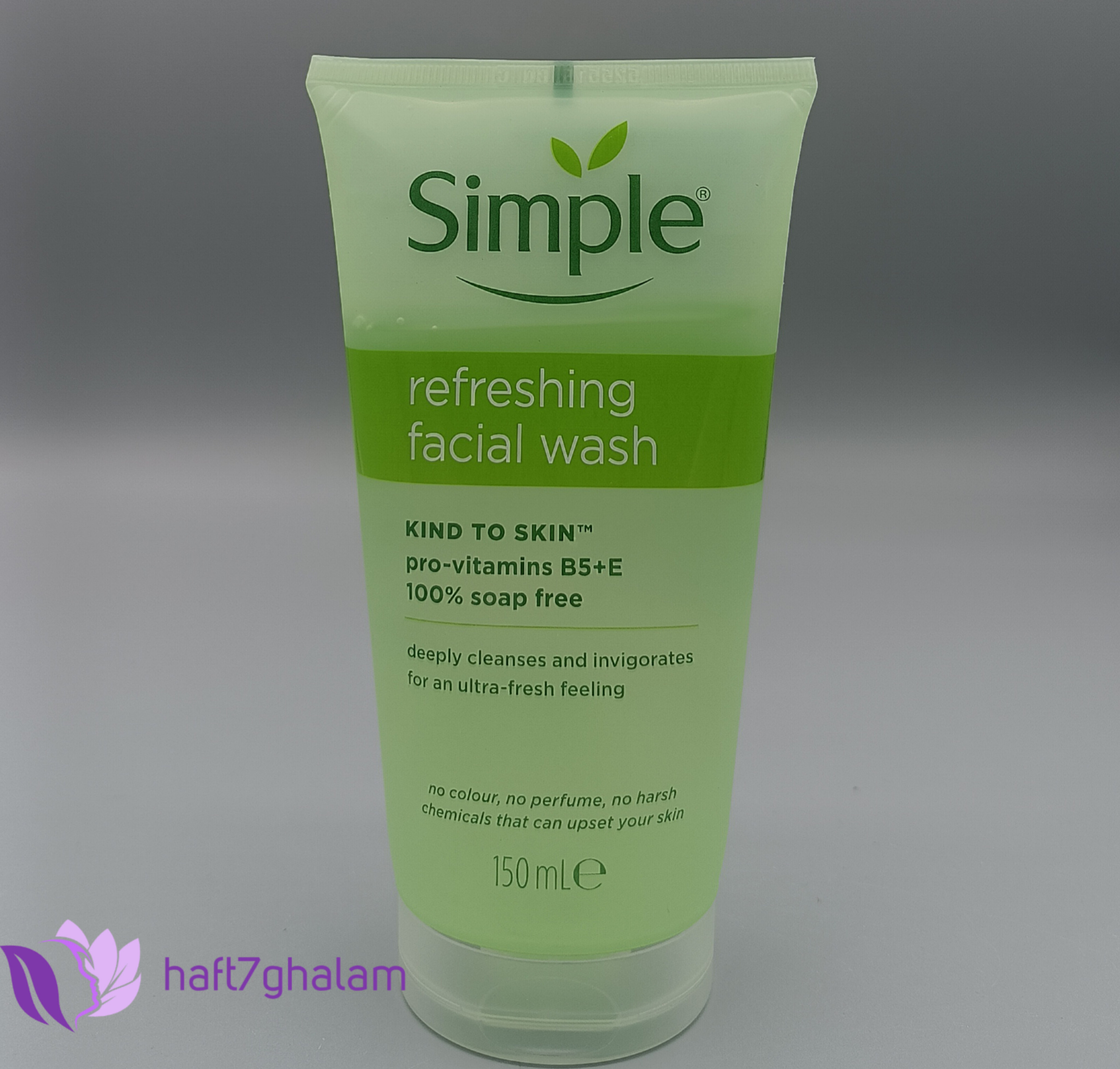 ژل شستشوی صورت سیمپل مدل Refreshing Facial Wash حجم ۱۵۰ میلی‌لیتر
